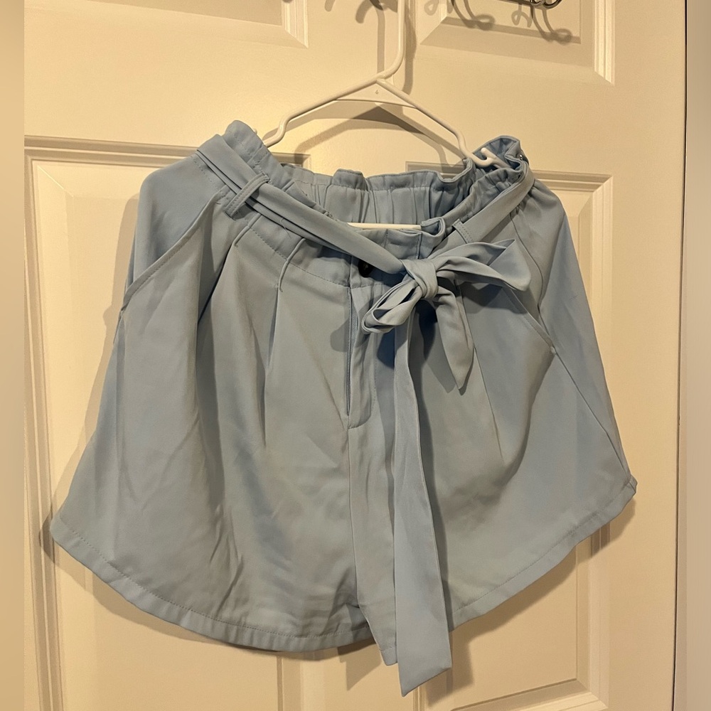 She and Sky High Rise Shorts
